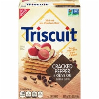 Nabisco Triscuit Crackers, Cracked Pepper and Olive Oil (Pack of 2)