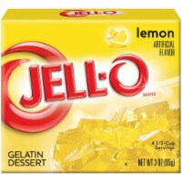 Jell-O Lemon Gelatin Dessert Mix (Pack of 2)