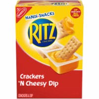 Nabisco Handi-Snacks Ritz Crackers 'N Cheesy Dip (Pack of 14)