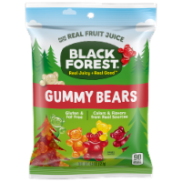 Black Forest So Juicy-So Good Fruit Gummy Bears 4.5 Oz. (Pack of 8)