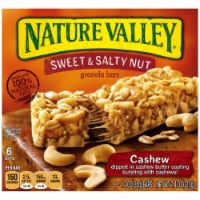 Nature Valley Sweet & Salty Nut Granola Bar Cashew (Pack of 4)