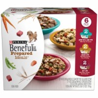 Purina Beneful Prepared Meals Variety Pack Dog Food (Pack of 4) Perspective: Main