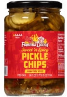 Famous Dave S Sweet N Spicy Pickle Chips (Pack of 36)