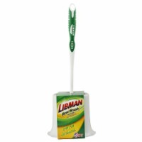 LIBMAN 34 Round Toilet Bowl Brush W/Cup Caddy (Pack of 14) Perspective: Main