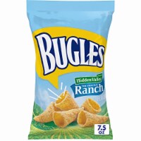 Bugles Crispy Corn Snacks, Ranch (Pack of 6)