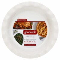 Goodcook Ceramic Pie Dish, 9 X 9 X 1.9In (1.5Qt) White 9 in (Pack of 8) Perspective: Main