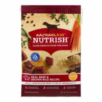 Rachael Ray Nutrish Real Beef & Brown Rice Recipe Dog Food (Pack of 36)