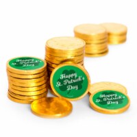 84ct St. Patrick's Day Candy Chocolate Coins Party Favors (84 Pack) - Clover -