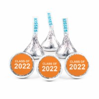 Orange Graduation Stickers Class of 2023 for Hersheys Kisses (324 Stickers) Party Favors