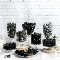 14 lbs+ Premium Black Candy Buffet (Feeds 24-36) Bulk Candy