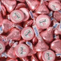 100 Pcs Sweet 16 Birthday Candy Hershey's Kisses (Approx. 100 Pcs) -