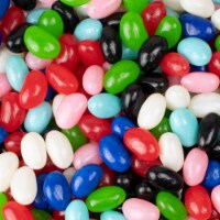 540 Pcs Rainbow Candy Jelly Beans - Mixed Fruit (1 lb)