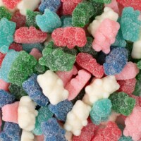 90 Pcs Rainbow Candy Gummy Bears Sugar Coated (1 lb)