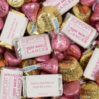 105 pcs Breast Cancer Awareness Candy Hershey's Chocolate Mix (1.75 lb) -