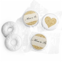 Mint to Be Wedding Mints Favor LifeSavers (Approx. 335 mints & 324 Stickers) Gold- DIY