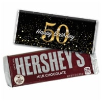 36ct 50th Birthday Candy Party Favors Hershey's Chocolate Bars (36 Pack) - Candy Included