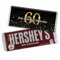 24ct 60th Birthday Candy Party Favors Hershey's Chocolate Bars (24 Pack) - Candy Included Perspective: Main