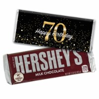 36ct 70th Birthday Candy Party Favors Hershey's Chocolate Bars (36 Pack) - Candy Included