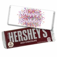 24ct Happy Birthday Candy Party Favors Hershey's Chocolate Bars (24 Pack) - Candy Included