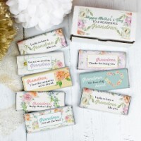 Mother's Day Candy Gift for Grandma - Hershey's Chocolate Bar Gift Box (8 bars/box) -