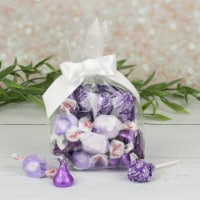 12ct Purple Candy Goodie Bag Party Favors (12 Pack) Bulk Candy