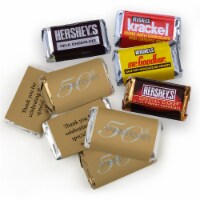 108 Pcs 50th Anniversary Candy Hershey's Chocolate Mix (2 lb)