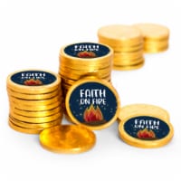 84ct Vacation Bible School Candy Religious Party Favors Chocolate Coins (84 Count)