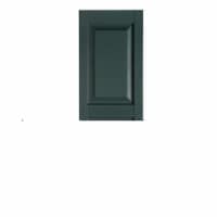 Perfect Shutters IR521559331 Premier Raised Panel Exterior Decorative Shutters, Heritage Gree