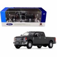 Ford F 250 Crew Cab Super Duty Pickup Truck Magnetic Gray 1 50 Diecast Model Car 1 Foods Co