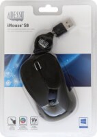 Adesso® iMouse™ S8 USB Illuminated Retractable Mini Mouse