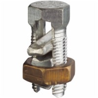 Blackburn 1 Str. to 12 Sol. Tin Plated Copper Alloy Split Bolt Connector 1HPS