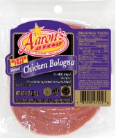 Aaron's Best Sliced Kosher Chicken Bologna Perspective: Main
