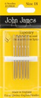 John James Hand Needles-Size 18 6/Pkg