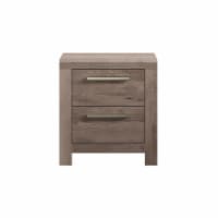 Emerald Home Furnishings Lakeview Oakley 2 Drawer Nightstand Perspective: Main