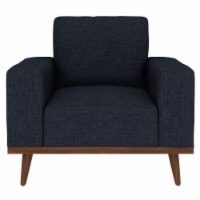 Emerald Home Furnishings Lakeview Presley Chair - Navy Blue Perspective: Main