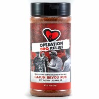 Operation BBQ Relief 8042839 10.4 oz Cajun Bayou BBQ Rub
