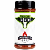 Fergolicious Red Hot Luv Dry Rub 11 Oz Bottle Competition Rated Gluten Msg Free