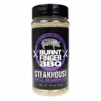 Burnt Finger BBQ 11.8 Oz Steakhouse Grill Seasoning Savory Barbecue Meat Rub