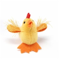 MultiPet MU36481 Look Whos Talking For Cats - Plush Talking Animals - Chicken