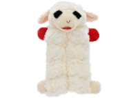 Multipet LambChop Small Squeaker Dog Toy Perspective: Main