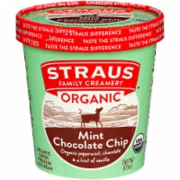 Straus Family Organic Mint Chocolate Chip Ice Cream