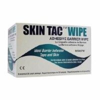 Torbot Skin Tac H Adhesive Barrier Prep Wipes, Liquid Form, Latex-free, Hypo-allergenic