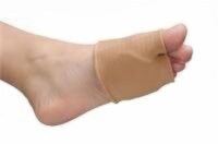 Pedifix Visco-Gel Ball-Of-Foot Protection Metatarsal Sleeve, 1 Pack Small Left