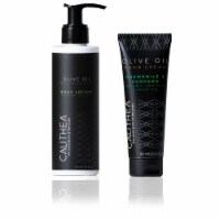 Calithea Skincare Hydration Body Care Set | Aloe Vera Body Lotion + Hand Cream Perspective: Main