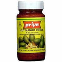 Priya Cut Mango Pickle With Garlic - 300 Gm