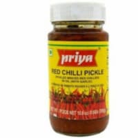 Priya Red Chilli Pickle With Garlic - 300 Gm