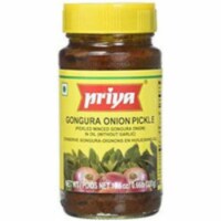 Priya Gongura Onion Pickle No Garlic - 300 Gm