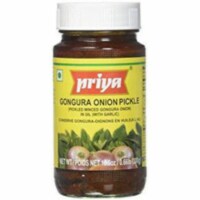 Priya Gongura Onion Pickle With Garlic - 300 Gm