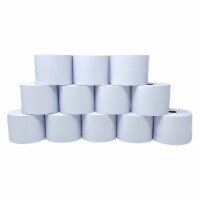 Monroe Systems for Business Single Ply Bond Paper Rolls, Top of the Line, 20 lb. (12-Pack)