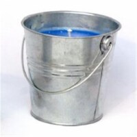 Koolatron MM65CG Mosquito Repelling Galvanized Bucket Candle